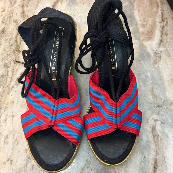 Marc Jacobs Dani espadrille wedge heels - Picture 3 of 6